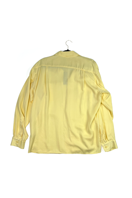 Dean Men's LS Loop Collar - Lemon Buttercream