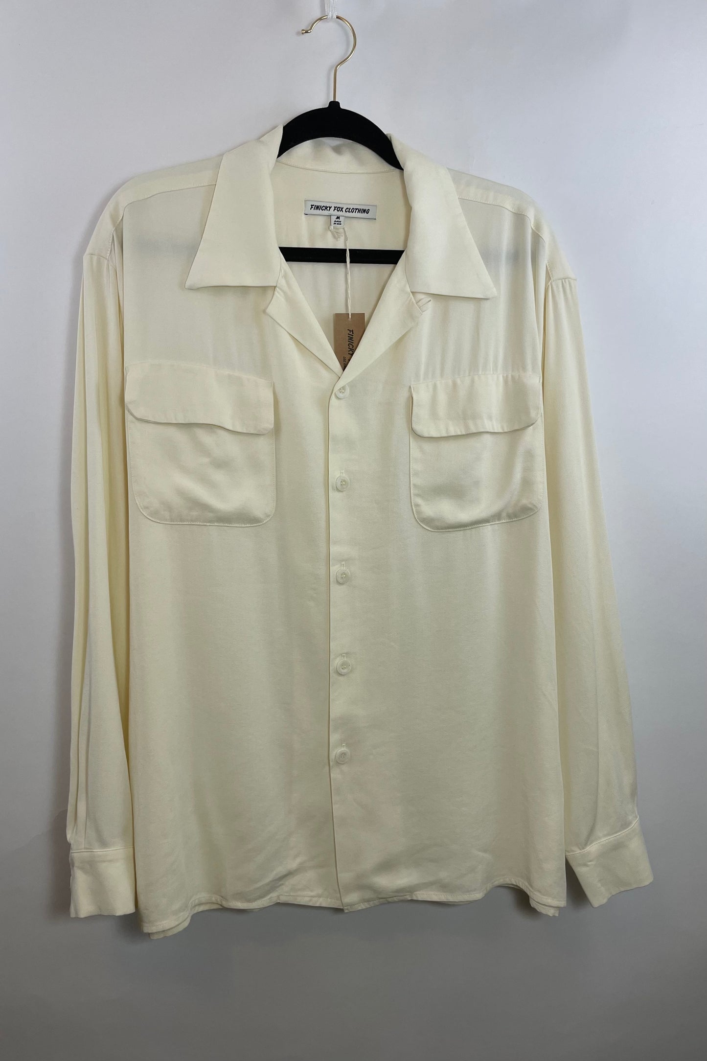Dean Men's LS Loop Collar - Vanilla