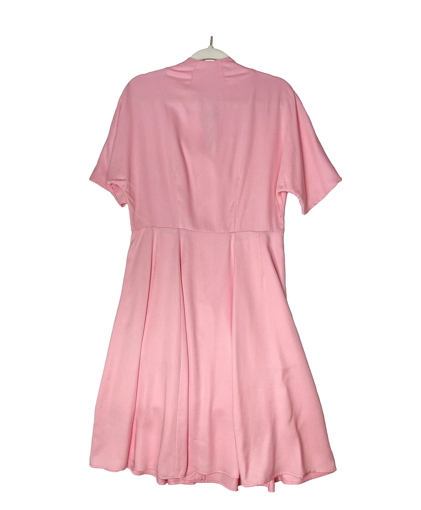 Audrey Dolman Sleeve Shirt Dress -Elvis Pink