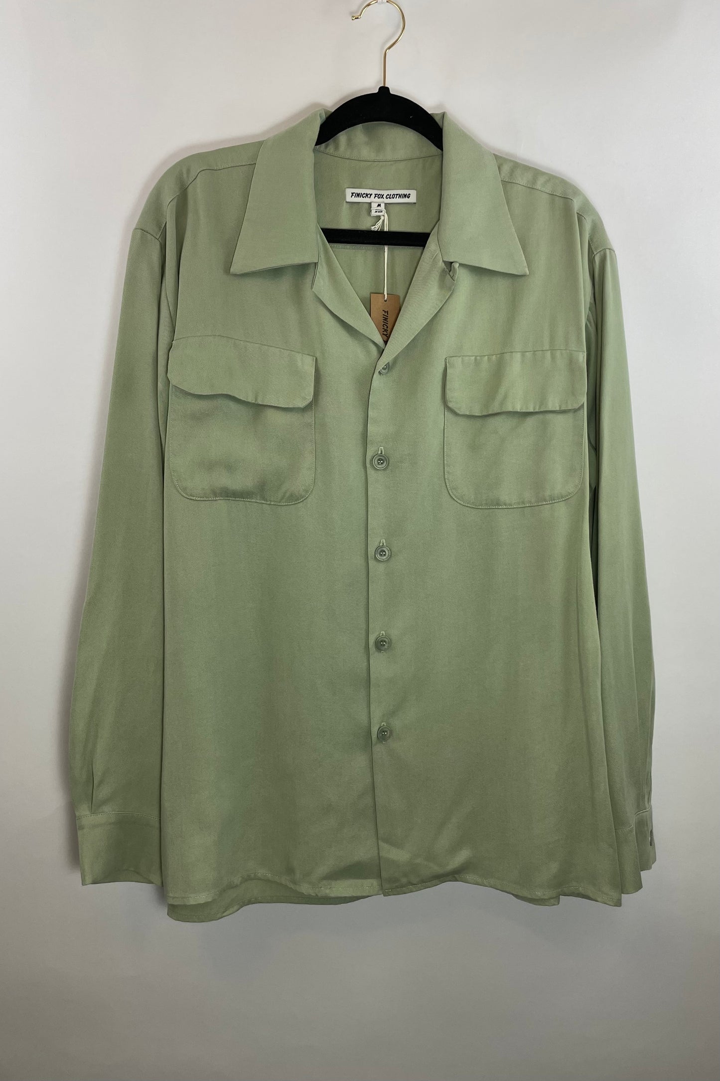 Dean Men's LS Loop Collar - Sage