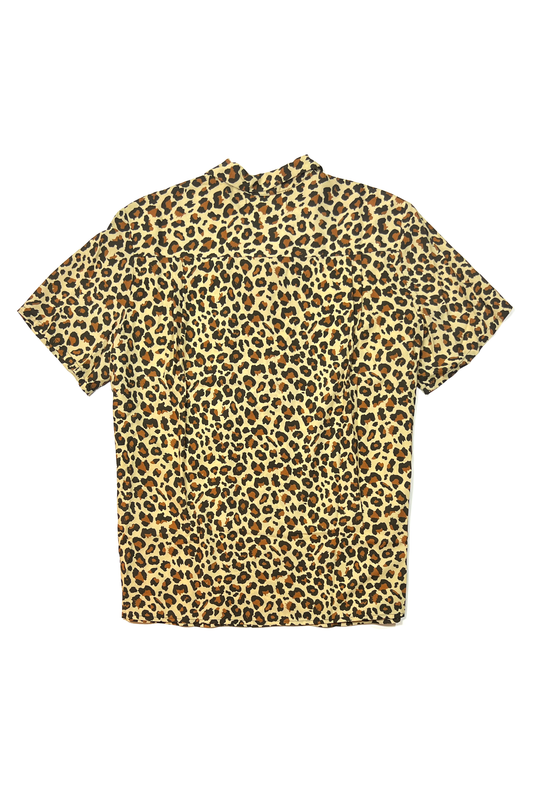 Dale Camp Collar Shirt- Wild Leopard