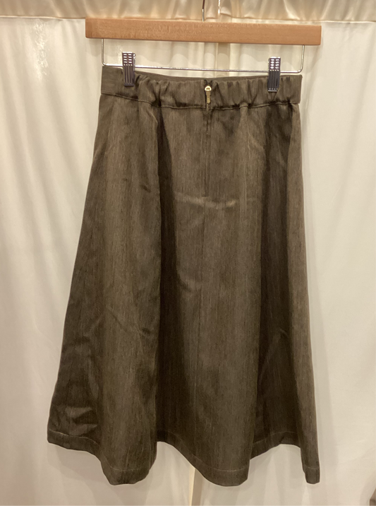 Lizzy Hollywood Swing Skirt- Brown Herringbone - 2X only- Last One!