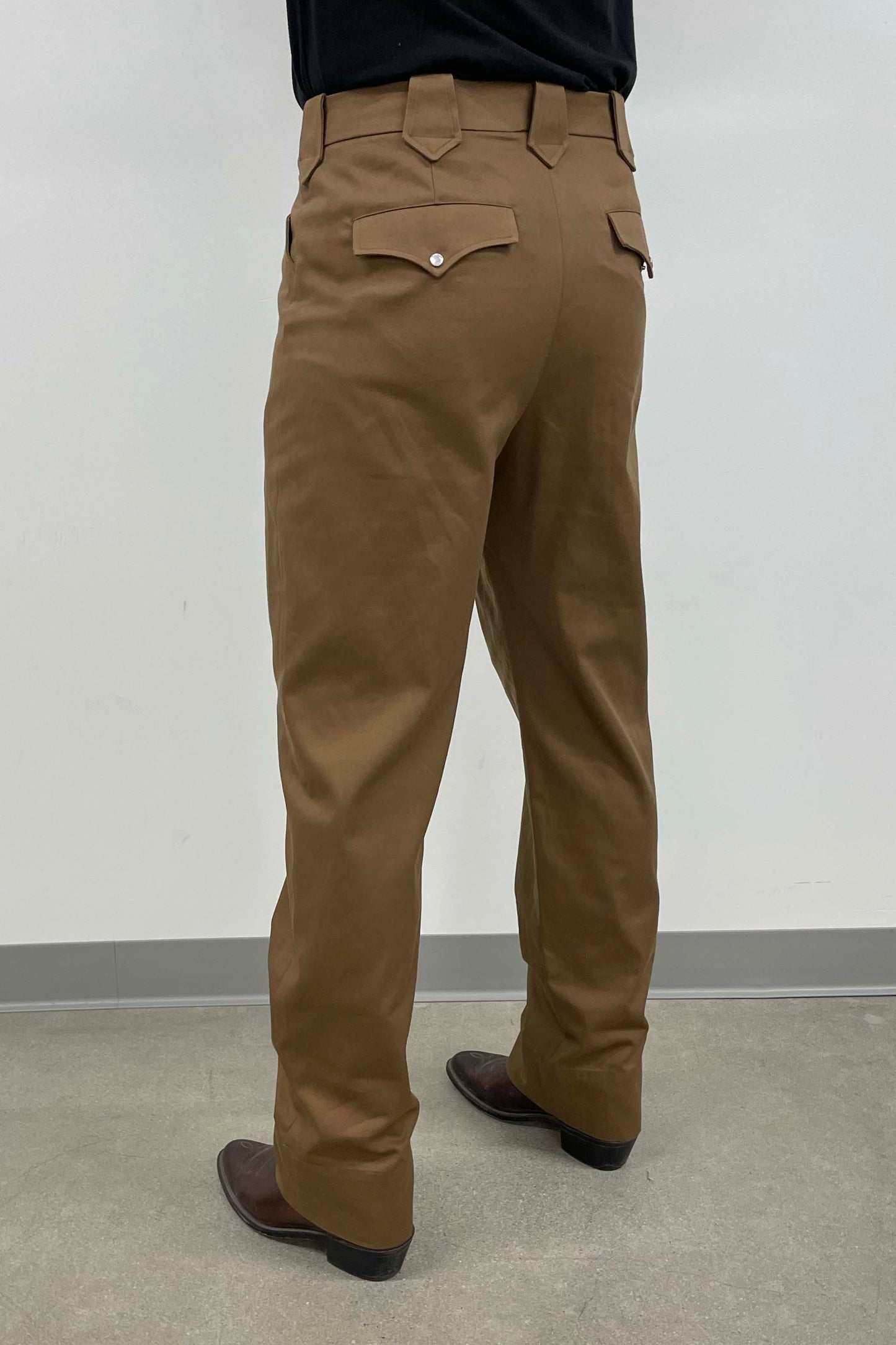 Kelly Men's Western Pant - Chestnut Brown