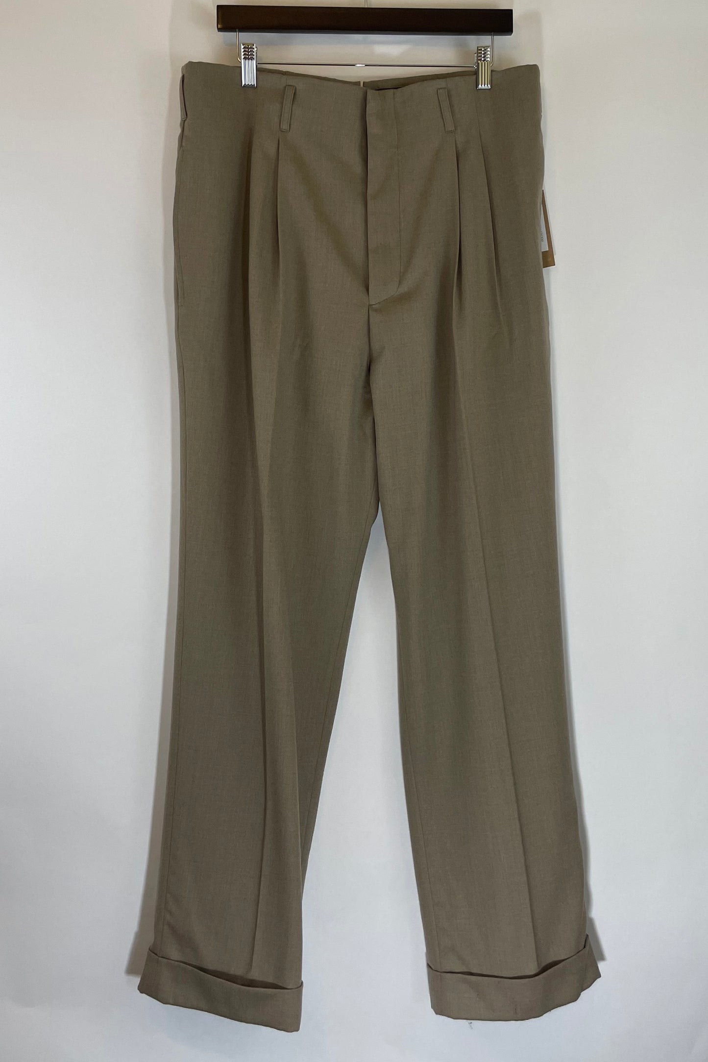 Eddie Men's High Waisted Hollywood Pant- Toffee 32" Inseam