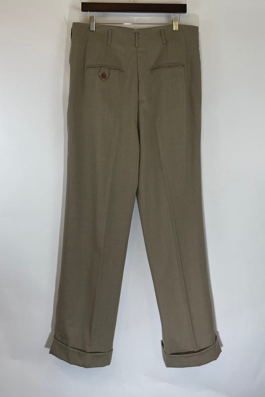 Eddie Men's High Waisted Hollywood Pant- Toffee 32" Inseam