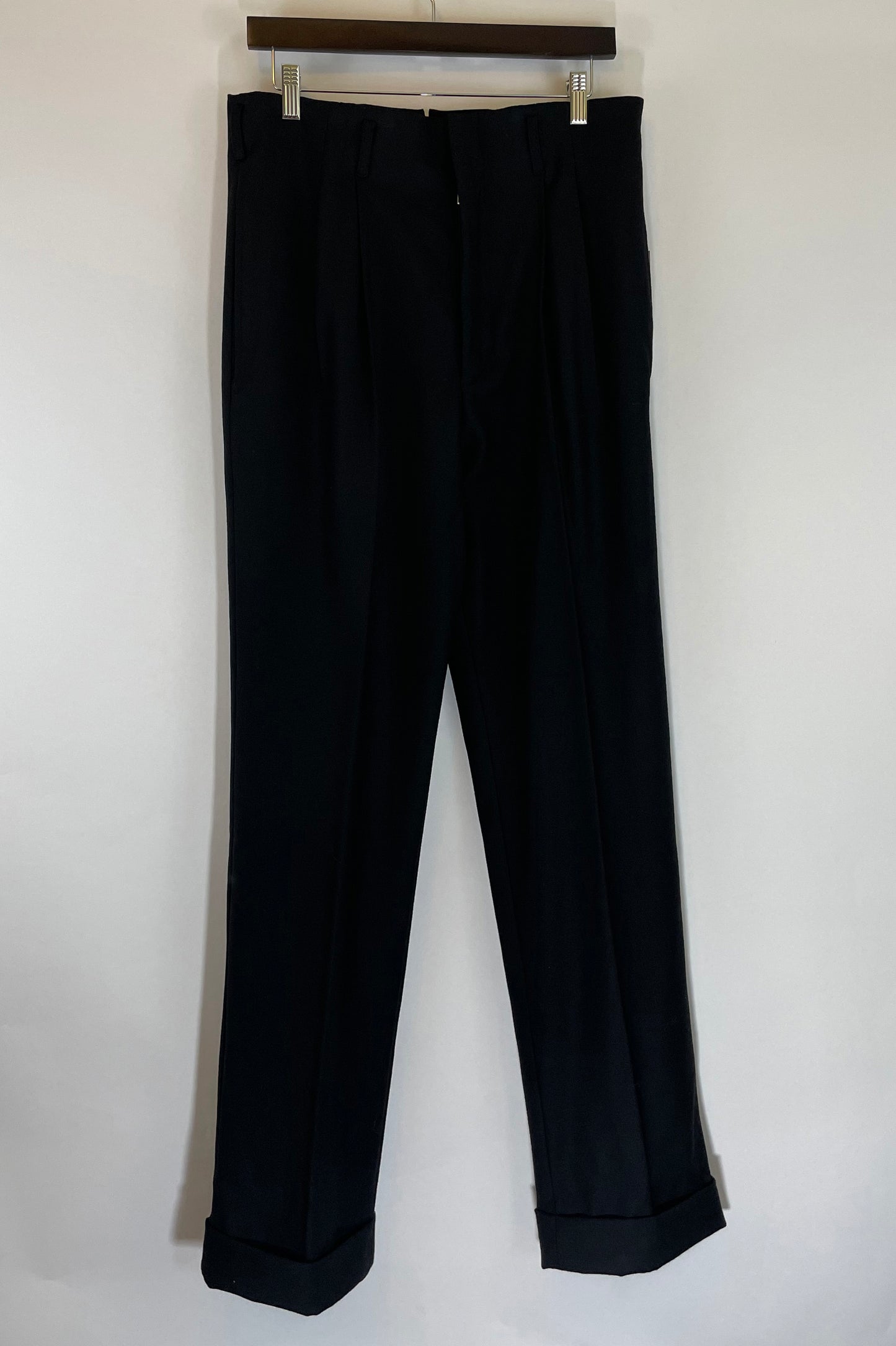 Eddie Men's High Waisted Hollywood Pant- Black 32" Inseam