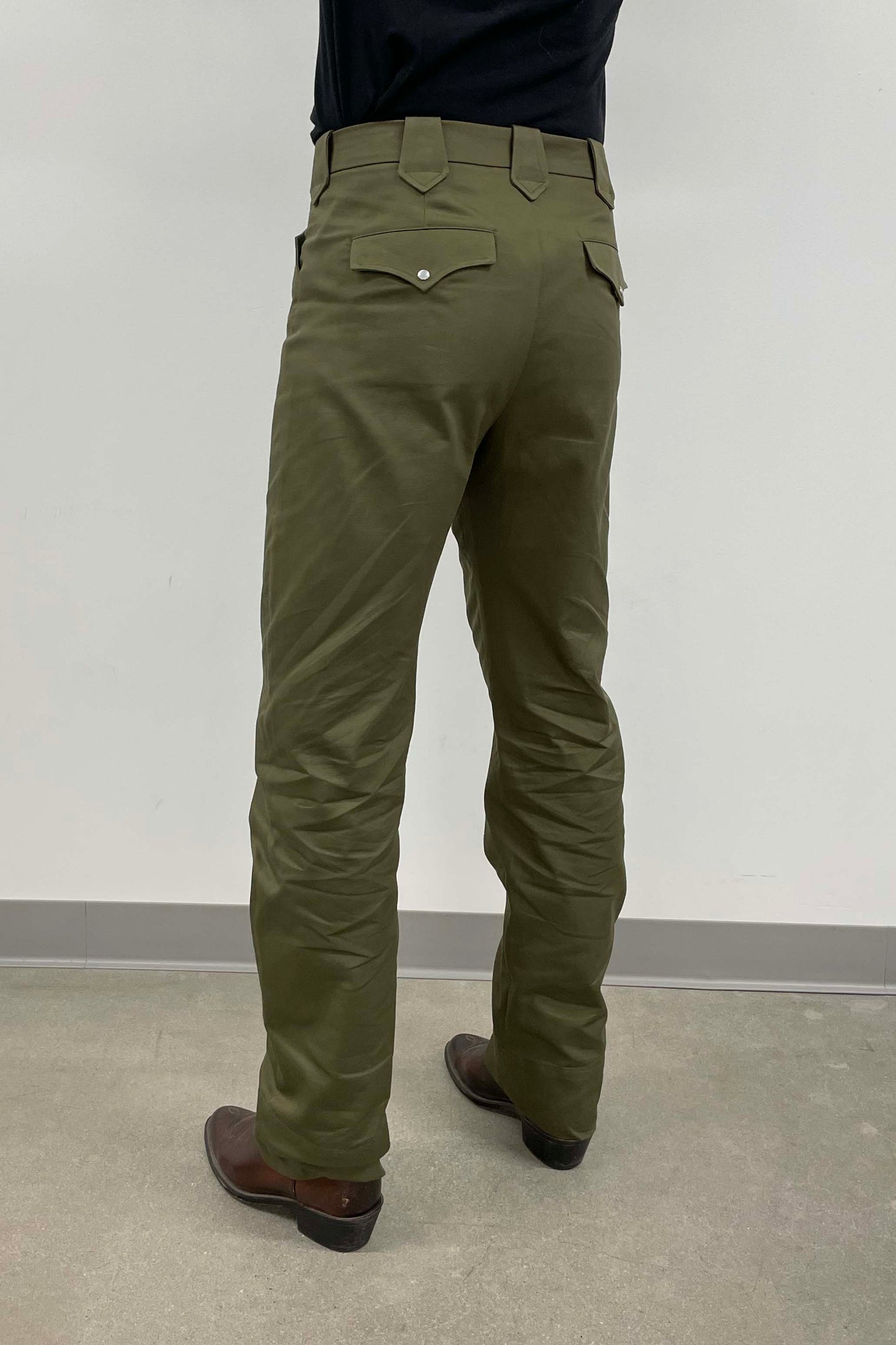 Kelly Men's Western Pant - Chestnut Brown