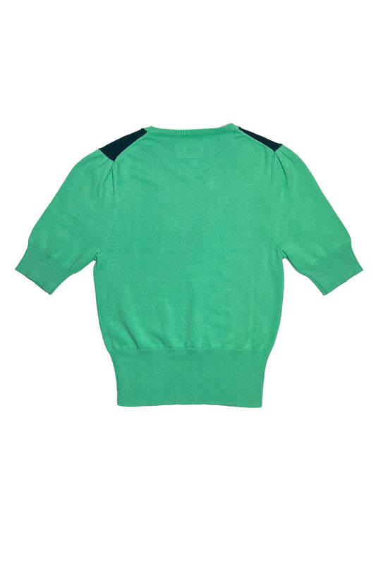 Lana Full Fashioned Sweater- Minty Seafoam / Conifer
