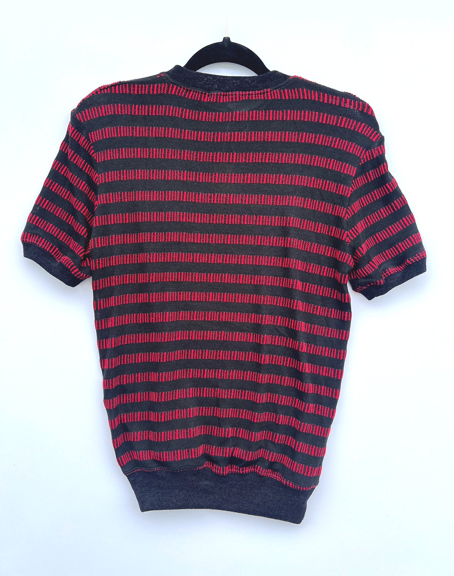 Marlon Sweater Shirt - Black / Red