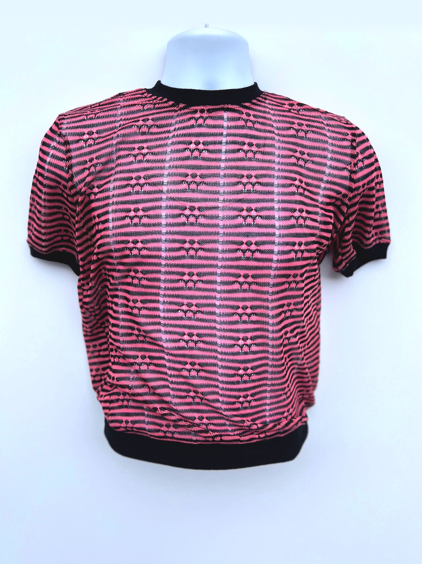 Marlon Sweater Shirt - Black / Pink