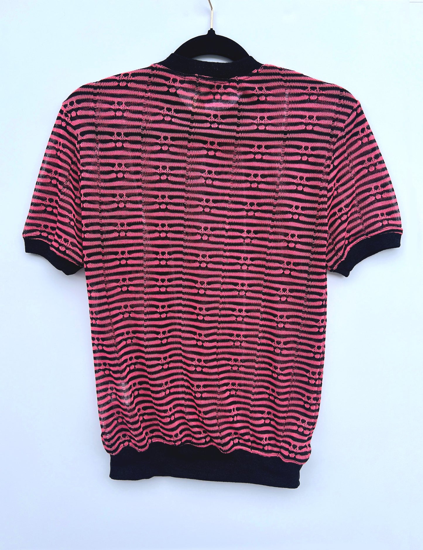 Marlon Sweater Shirt - Black / Pink