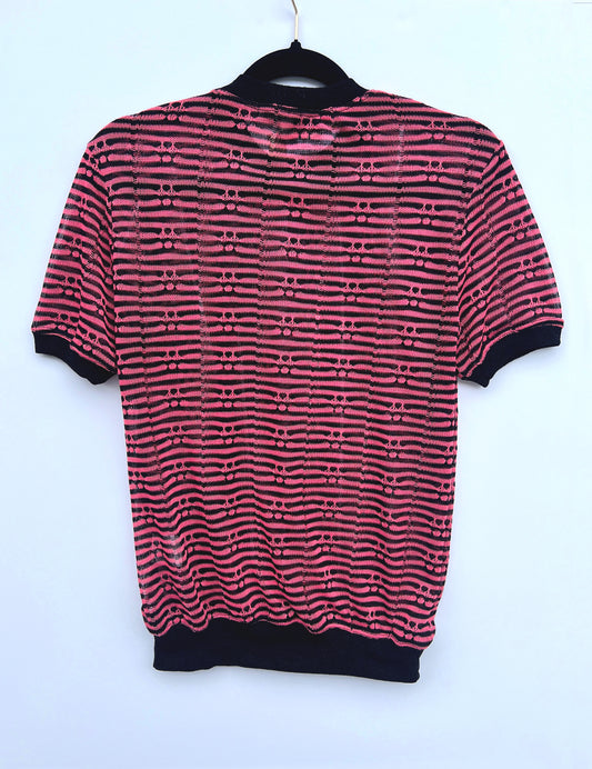 Marlon Sweater Shirt - Black / Pink