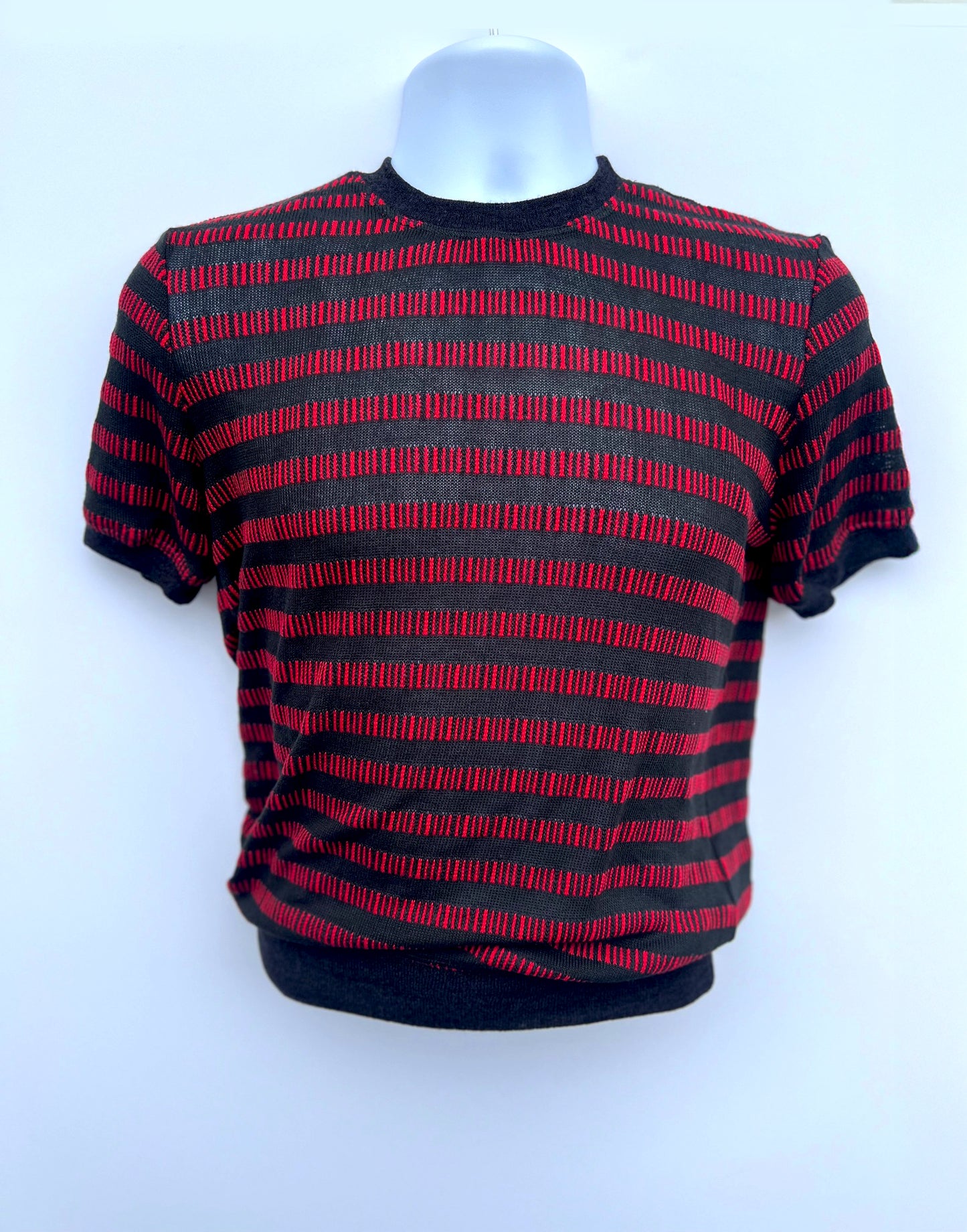 Marlon Sweater Shirt - Black / Red