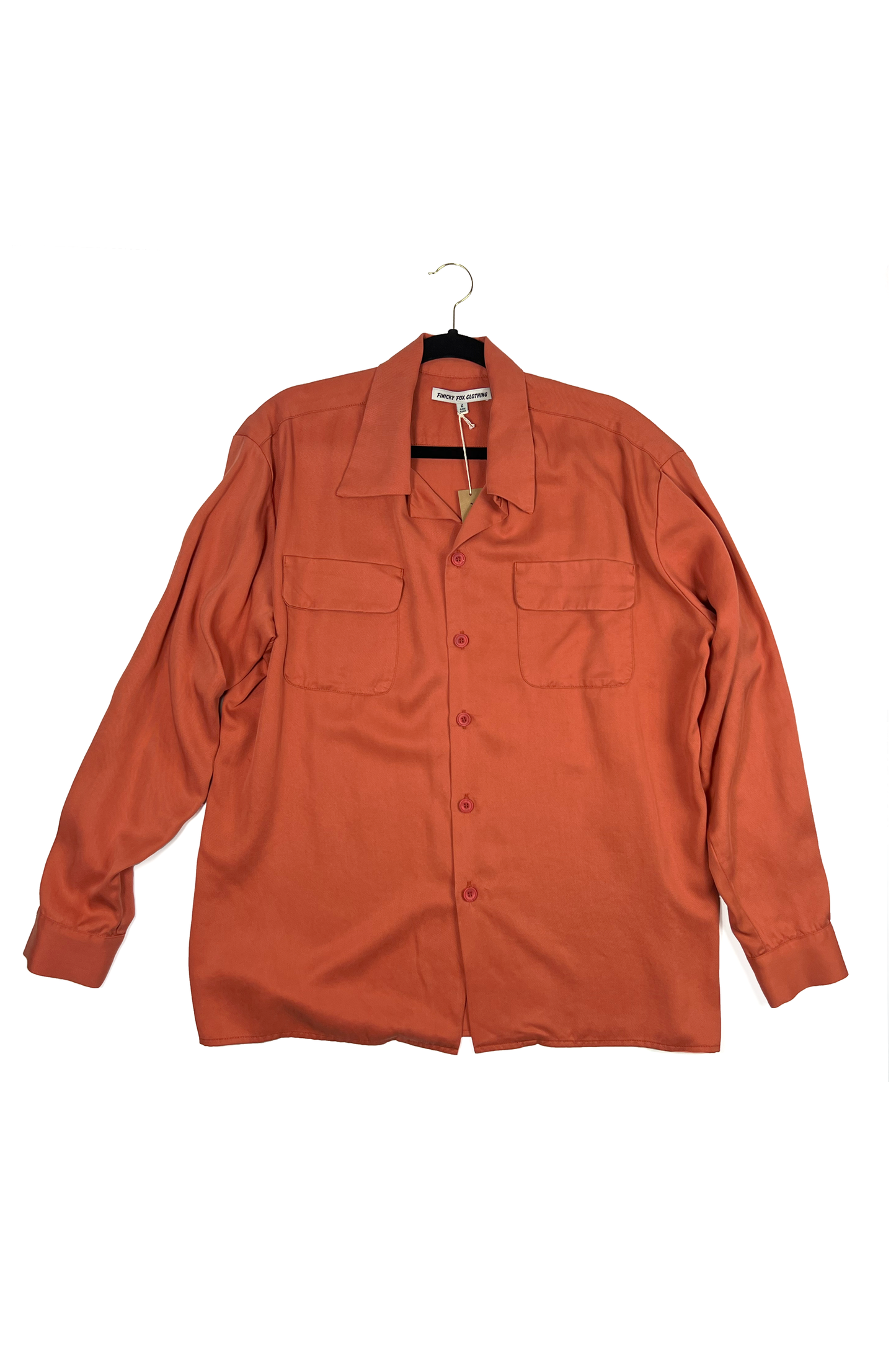 Dean Men's LS Loop Collar - Rust