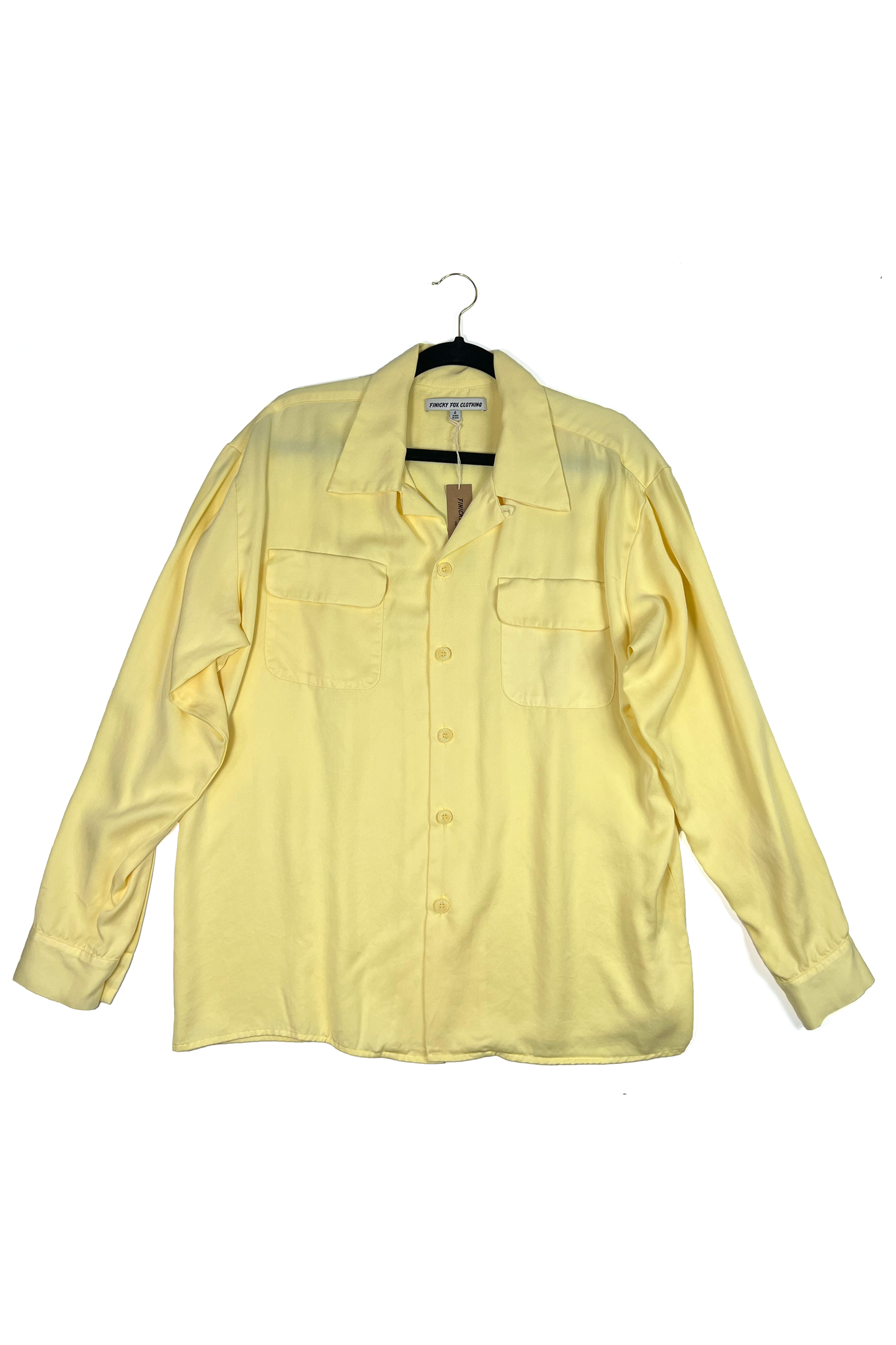 Dean Men's LS Loop Collar - Lemon Buttercream