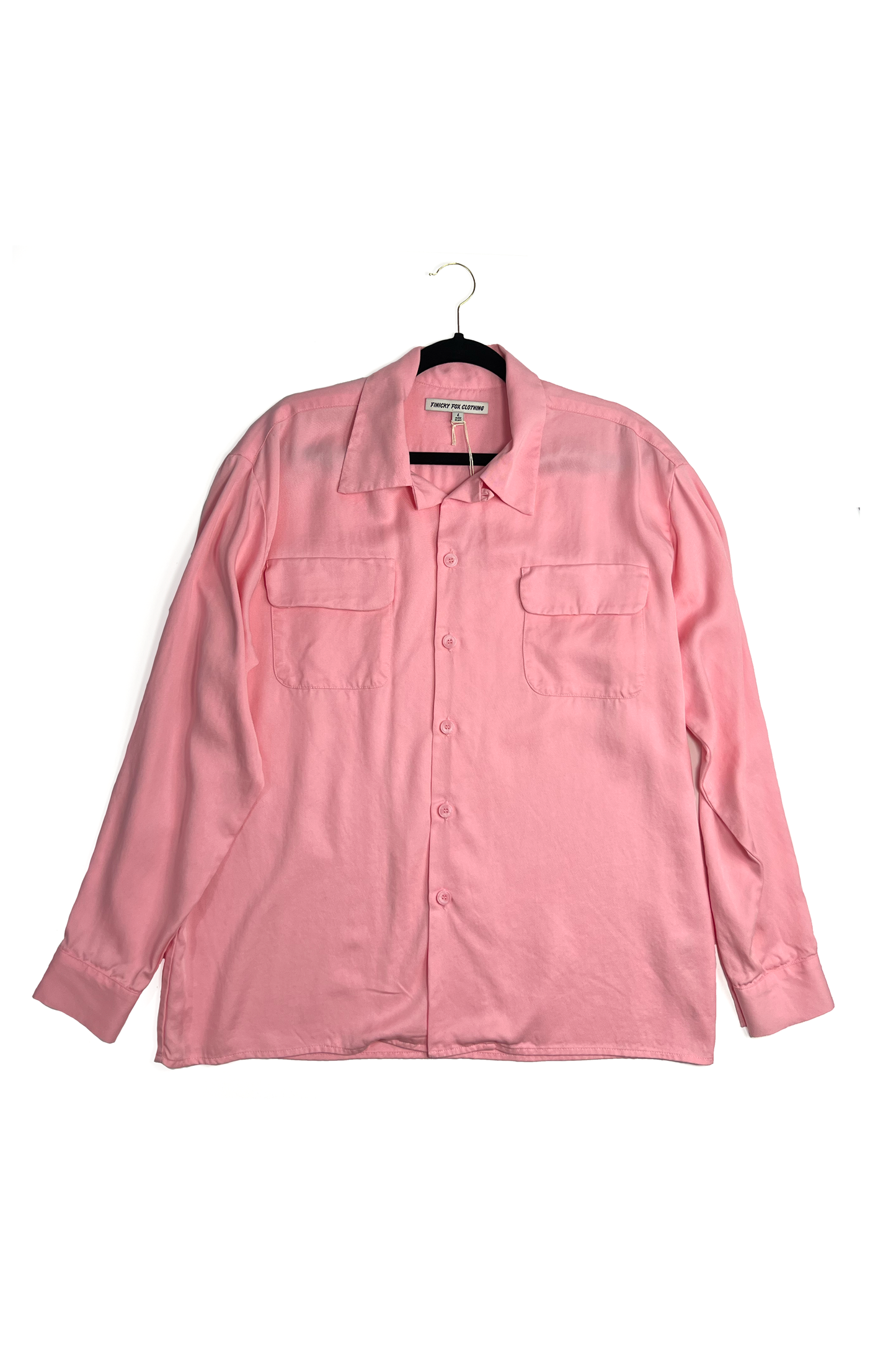 Dean Men's LS Loop Collar - Elvis Pink