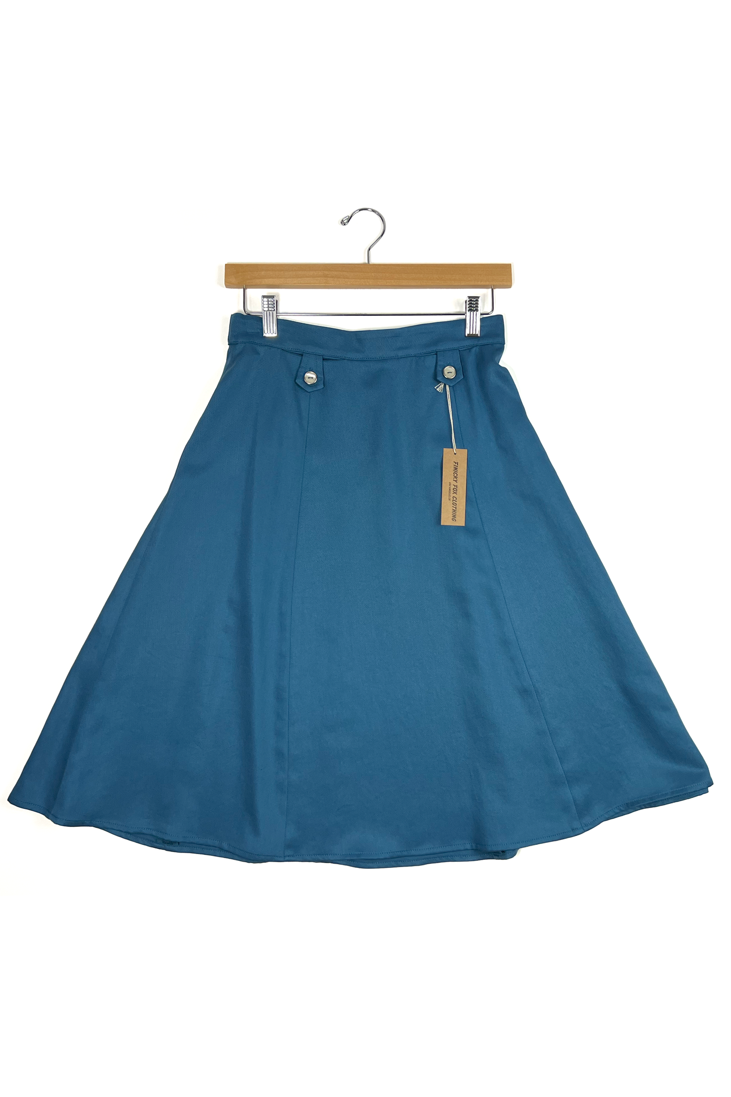 Lizzy Hollywood Swing Skirt- Deep Azure