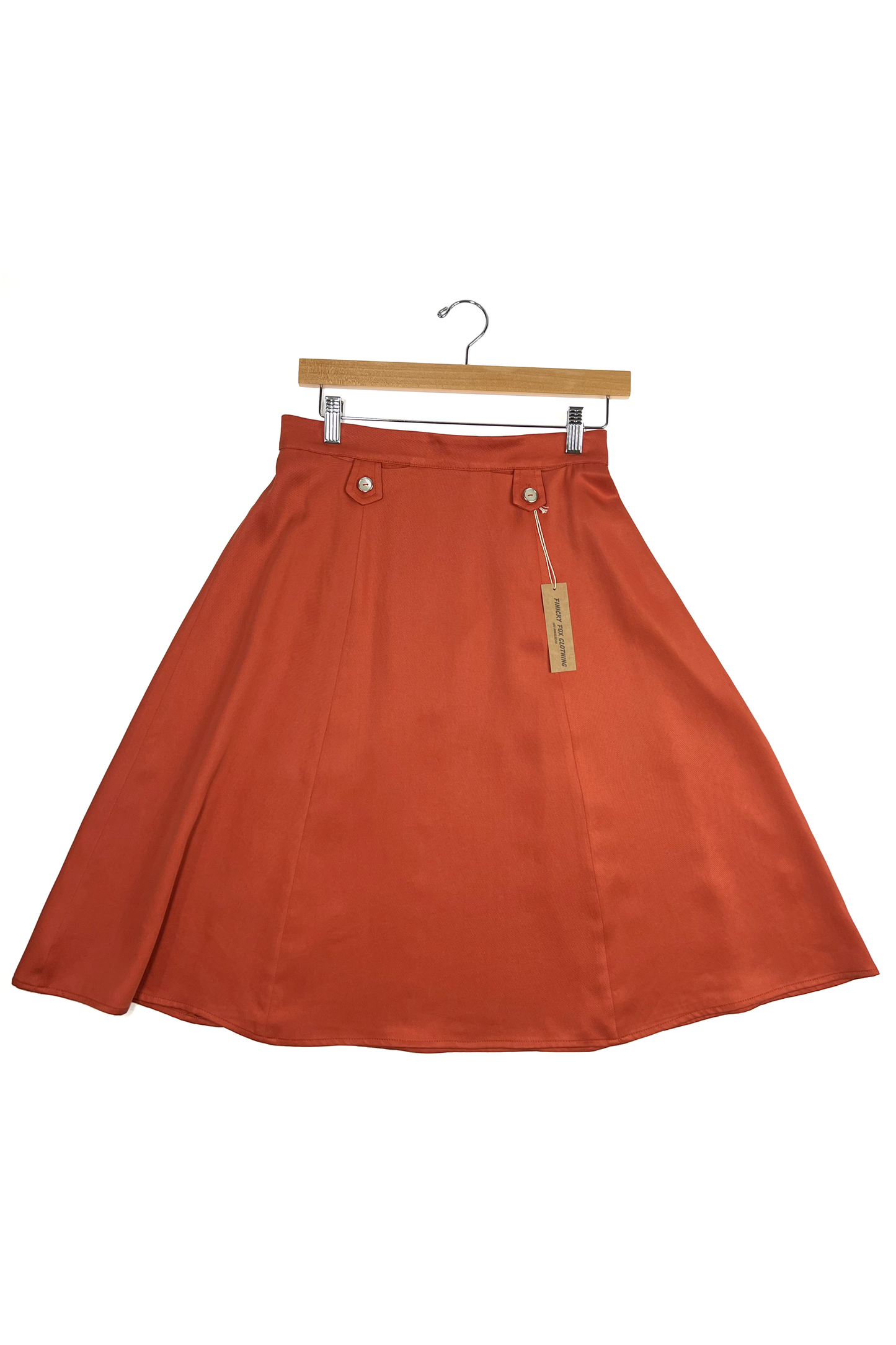 Lizzy Hollywood Swing Skirt- Rust