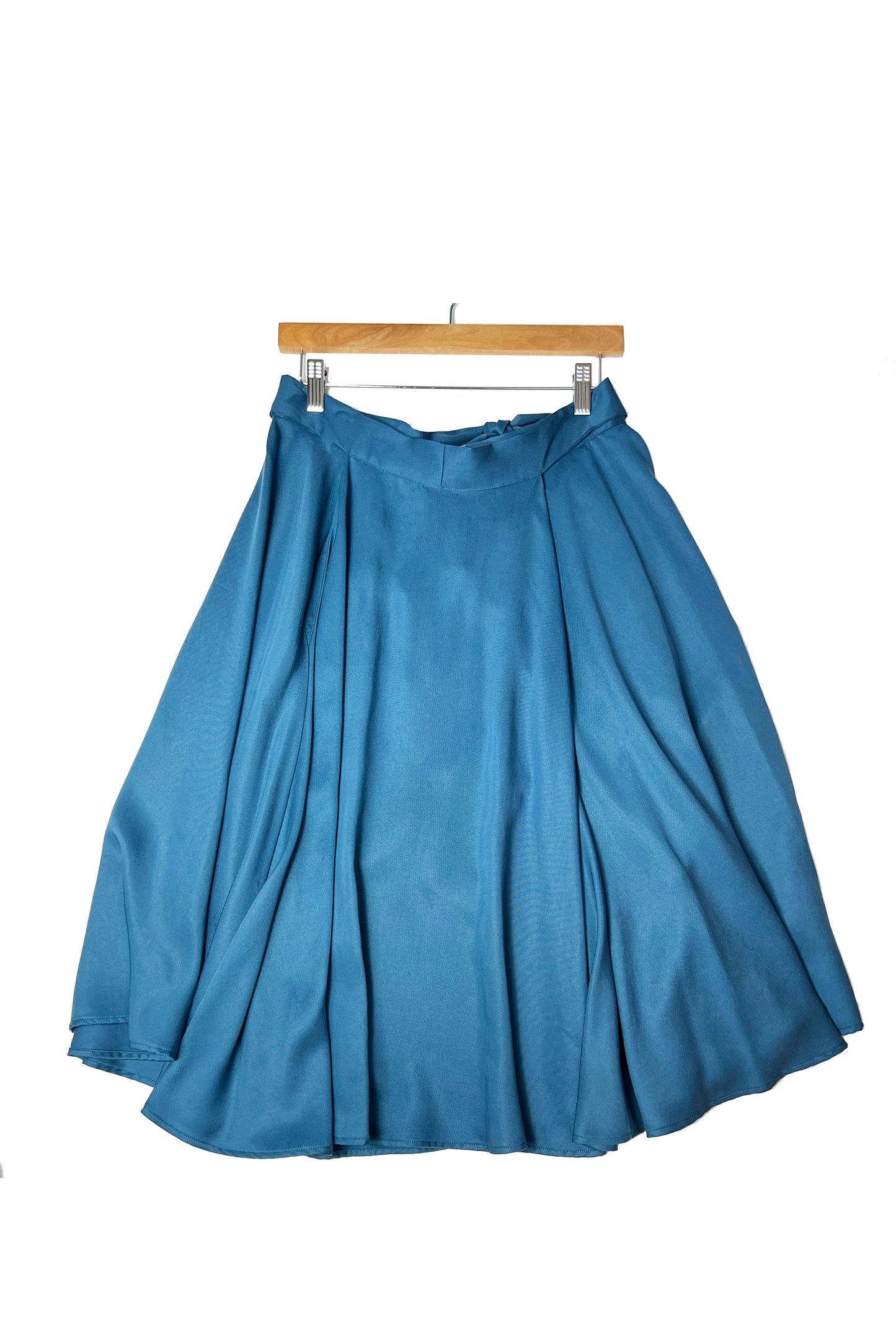 Sandra Full Circle Skirt -Deep Azure