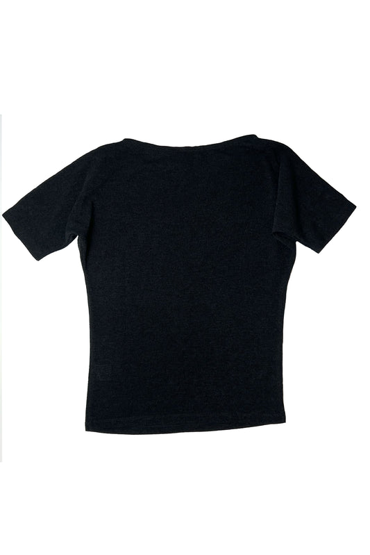 Sophia Dolman Top - Black