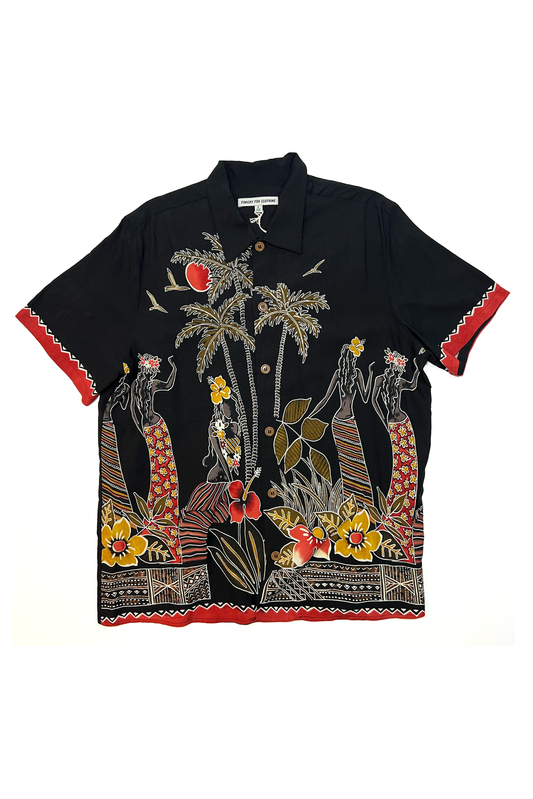 Dale Camp Collar Shirt- Aloha Dancer *LIMITED PIECES*