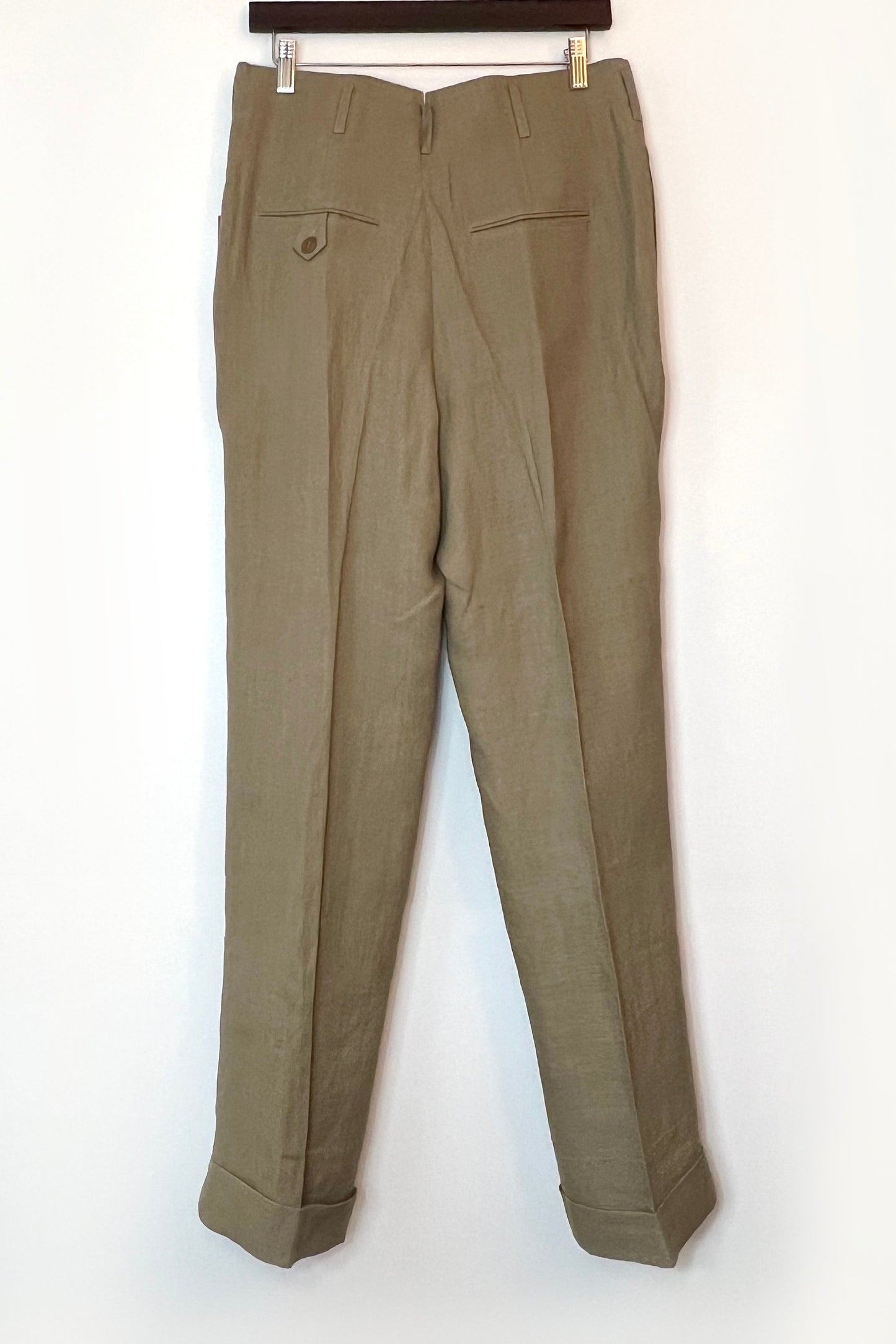 Eddie Men's High Waisted Hollywood Pant- Truffle 32" Inseam