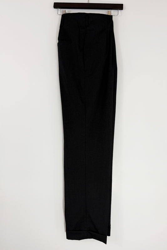 Eddie Men's High Waisted Hollywood Pant- Wash Black 32" Inseam