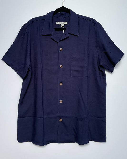 Dale Camp Collar Shirt- Navy