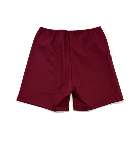Norma Dance Shorts - Burgundy