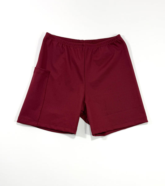 Norma Dance Shorts - Burgundy