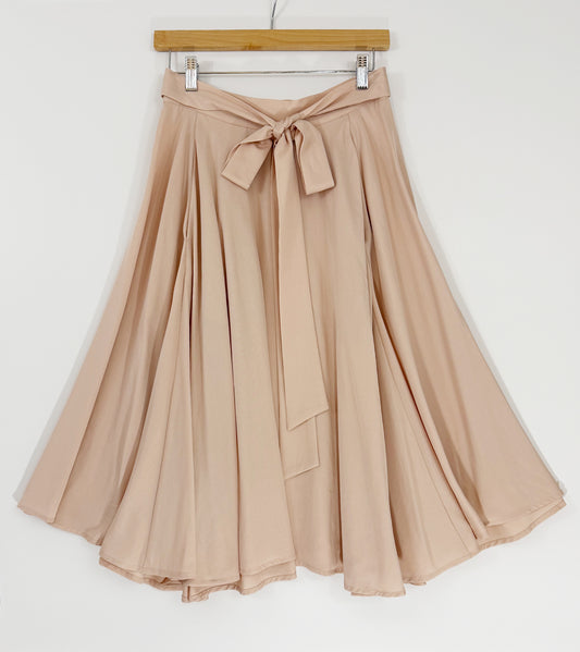 Sandra Full Circle Skirt- Blush