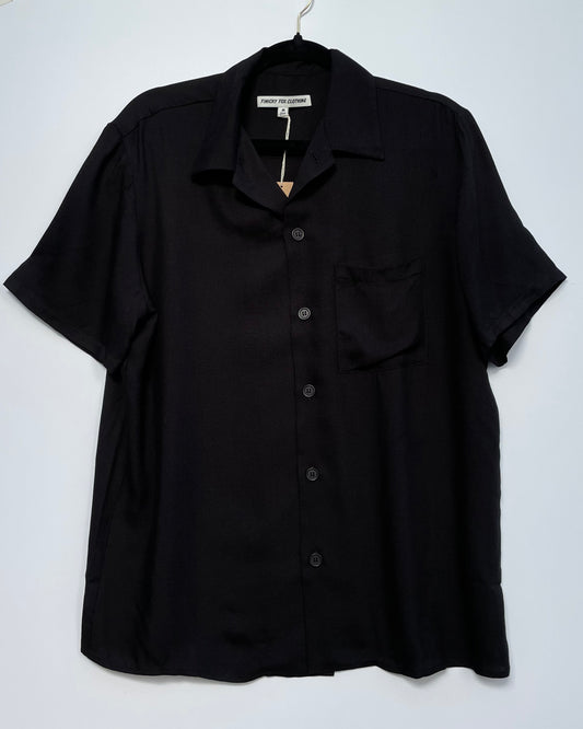 Dale Camp Collar Shirt- Vintage Black