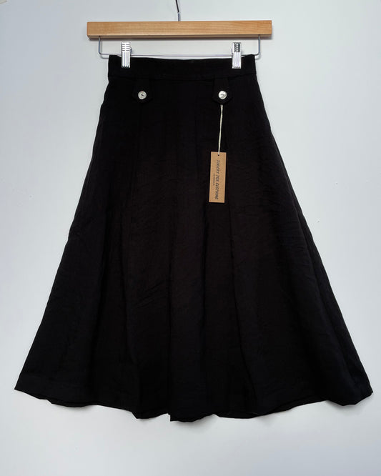 Lizzy Hollywood Swing Skirt- Black